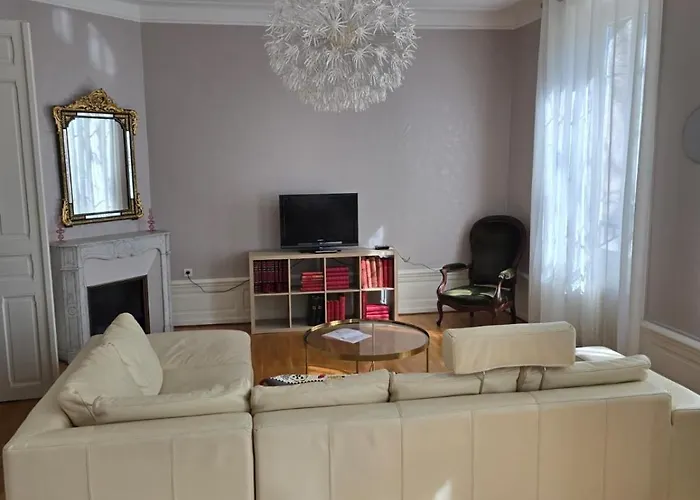 De Charme En Plein Centre Avec Spacieux Garage Prive